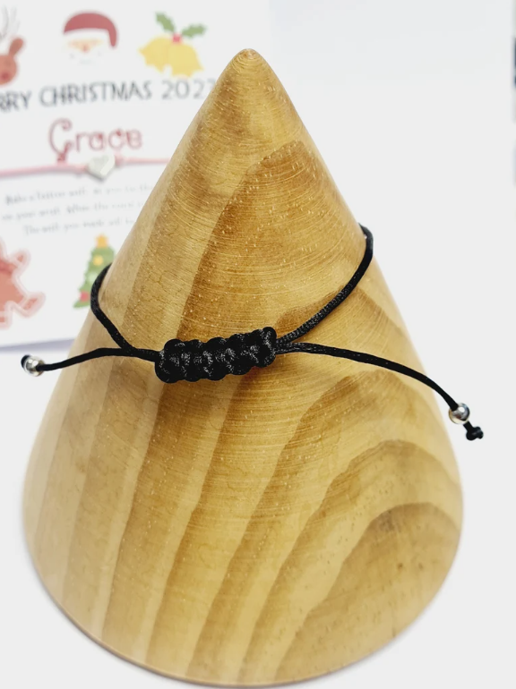 Winnie the Pooh | Teddy Bear | Wish Bracelet - Perfect Baby Shower Gift | New mum Gift | Mummy Gift | Charm Bracelet | Baby Sprinkle pt61