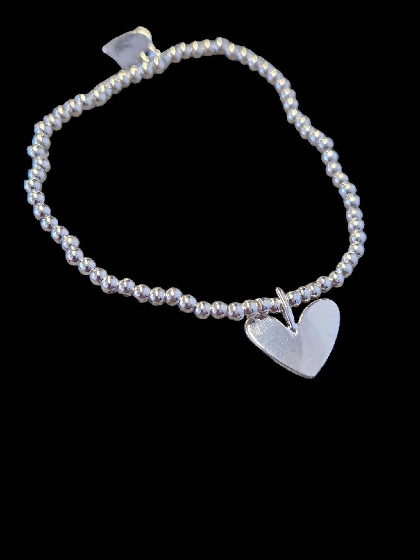 Embrace chance with a smile | Empowering Gift | Silver Stacker Bracelet I Encouragement I Thinking of you I Friend I Quote