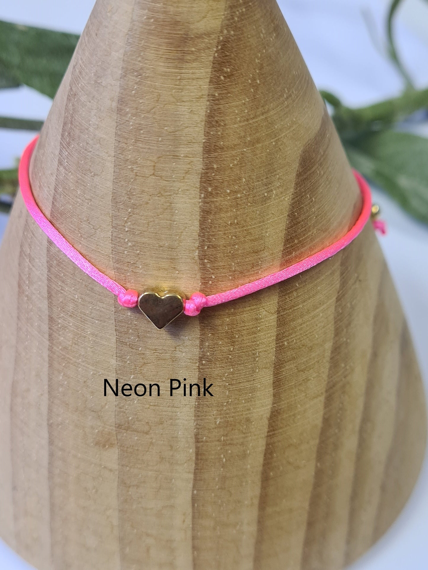 Sleepover Birthday - wish string charm bracelet - Party bag filler - Personalised - Any age - Slumber Party SR34