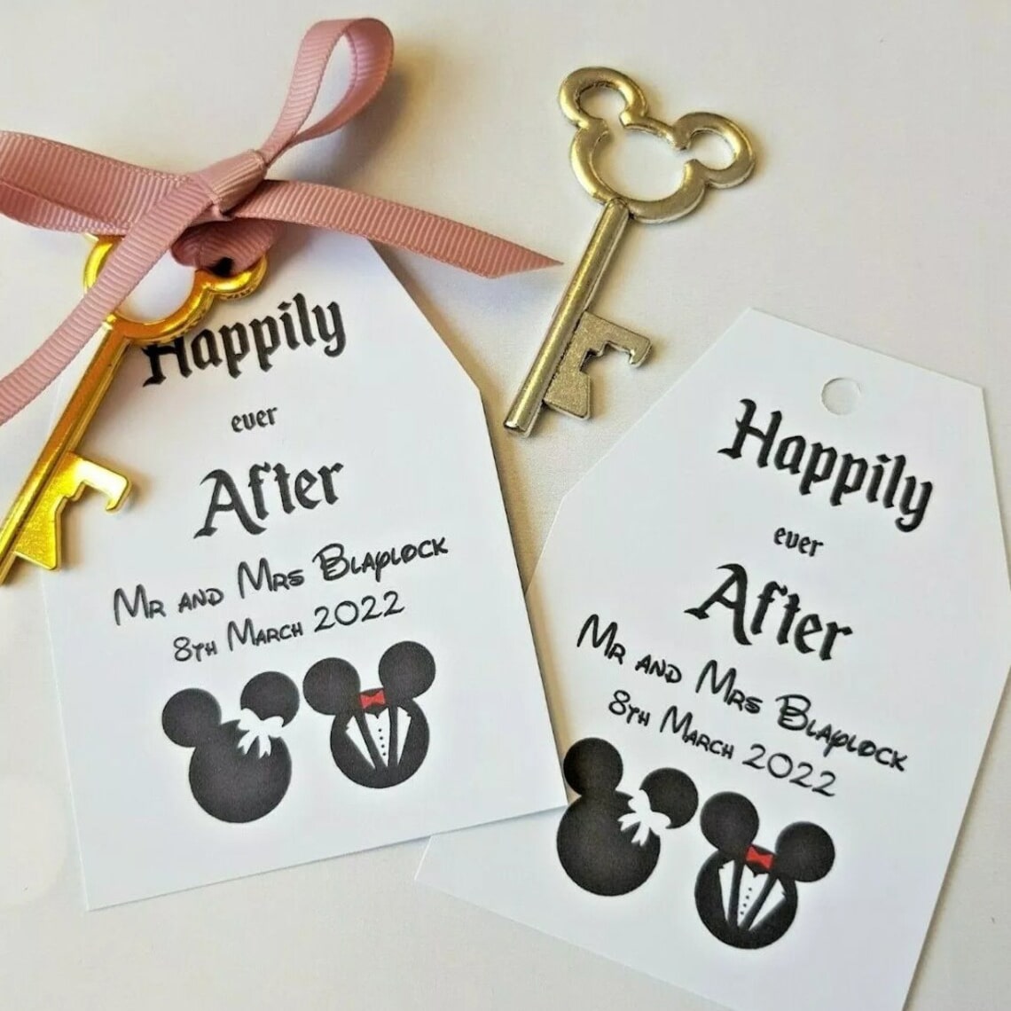 Wedding Favour Keys