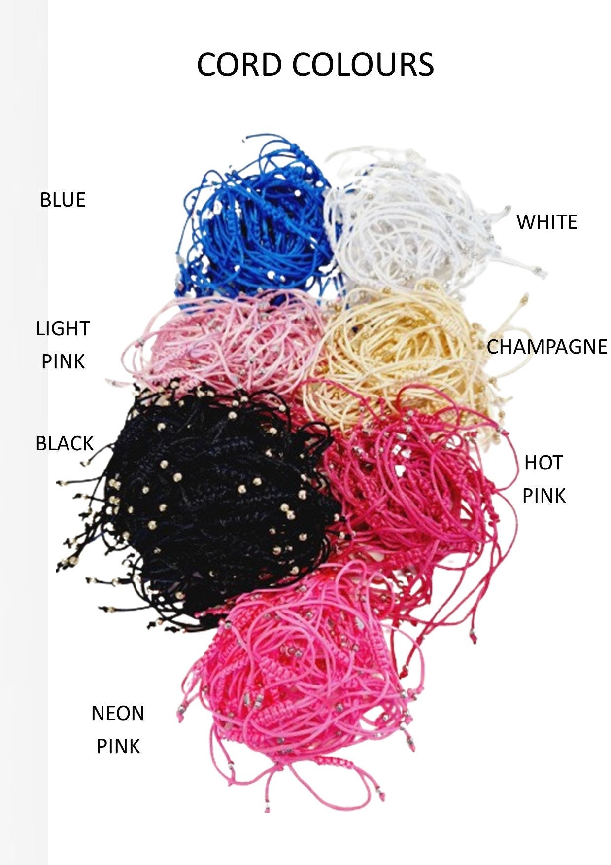 Ballet Dancer Design Birthday - Wish String Charm Bracelet - Party bag filler - Personalised - Hen Party - Hen Weekend Party Ballet 1