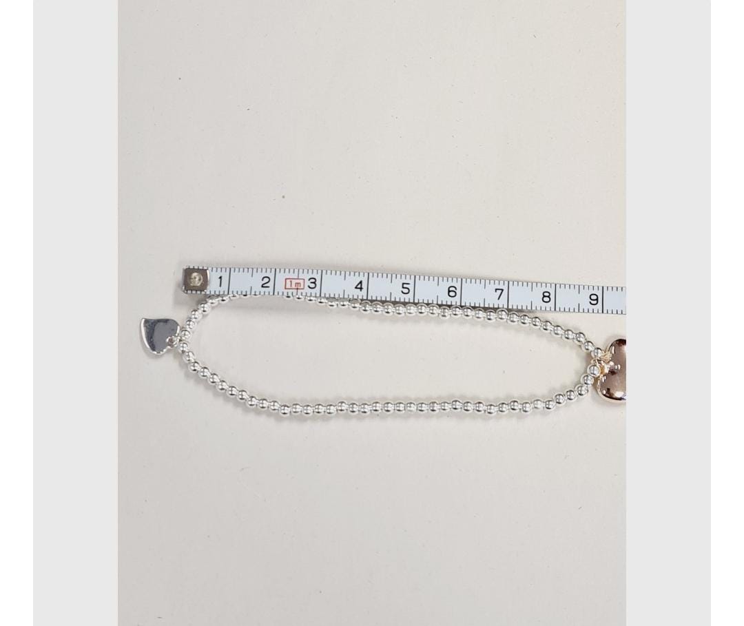 30th Birthday, Thirty, Silver Plated Charm Bracelet: Heart Charm 30 and Fabulous