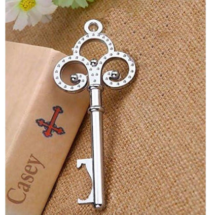 Vintage Skeleton Bottle Opener 29X68mm Keys Wedding Favours I Bronze or Silver