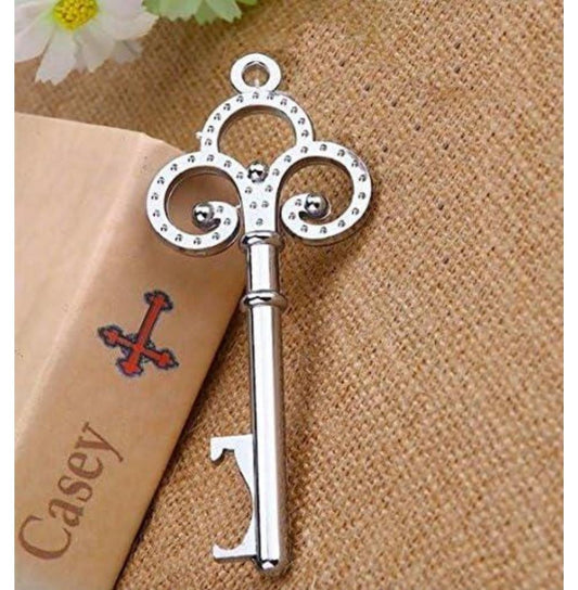 Vintage Skeleton Bottle Opener 29X68mm Keys Wedding Favours I Bronze or Silver