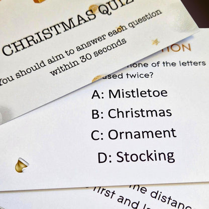 The 1% Club Christmas Quiz | TV-Inspired Trivia Game | Fun Family Holiday Activity