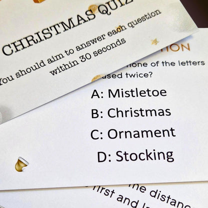 The 1% Club Christmas Quiz | TV-Inspired Trivia Game | Fun Family Holiday Activity